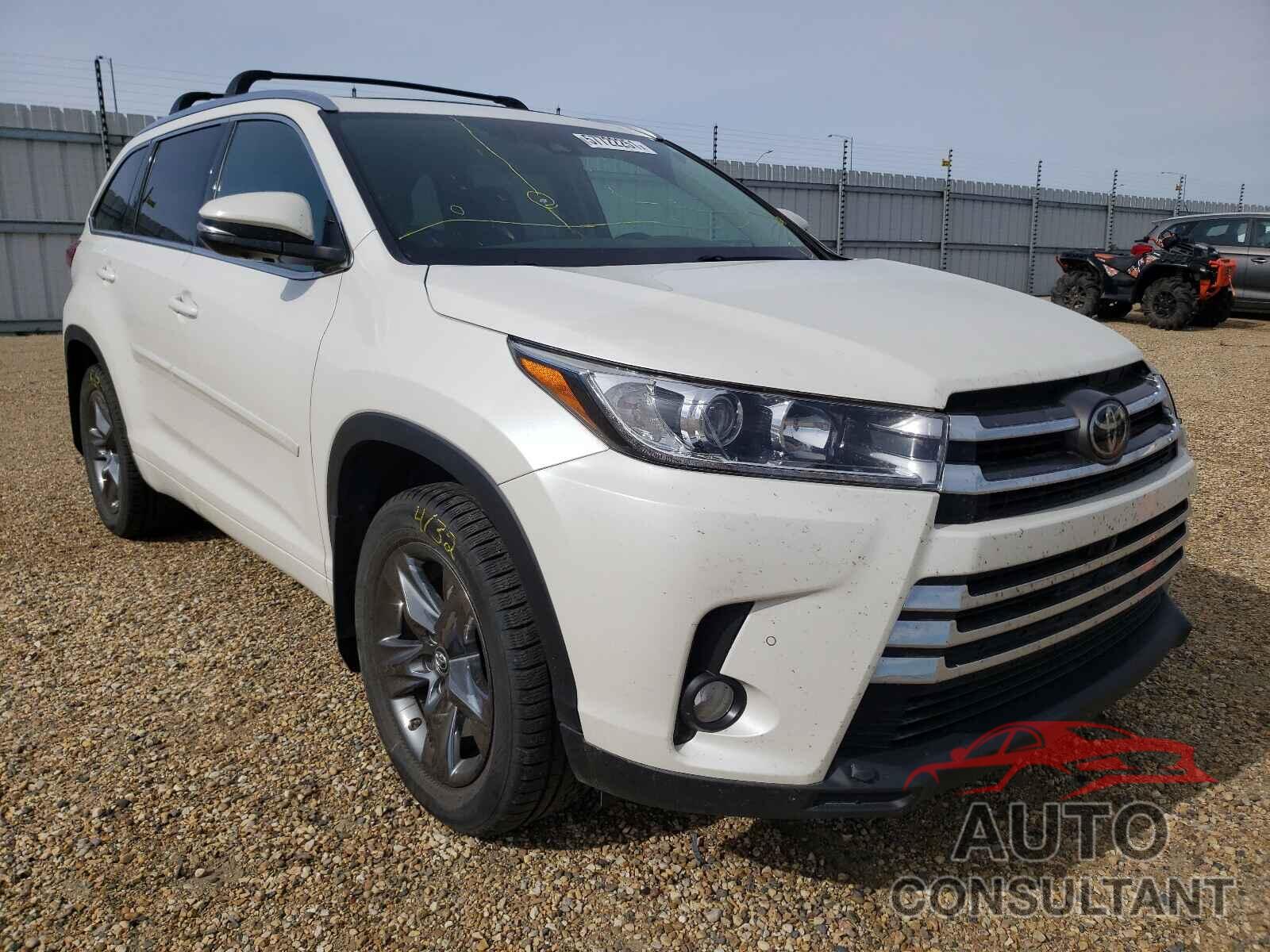 TOYOTA HIGHLANDER 2018 - 5TDDZRFHXJS839256