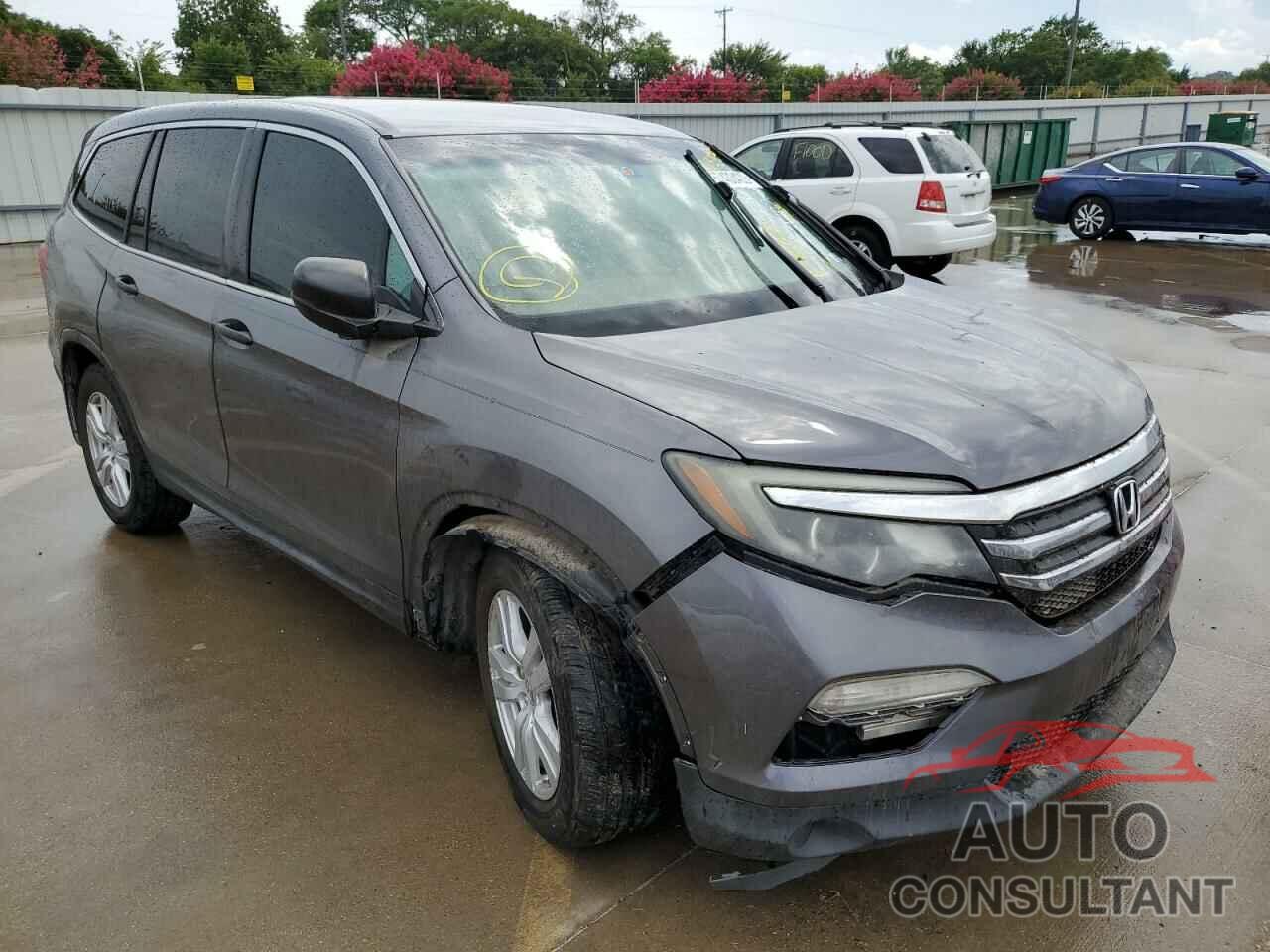 HONDA PILOT 2016 - 5FNYF5H10GB018358