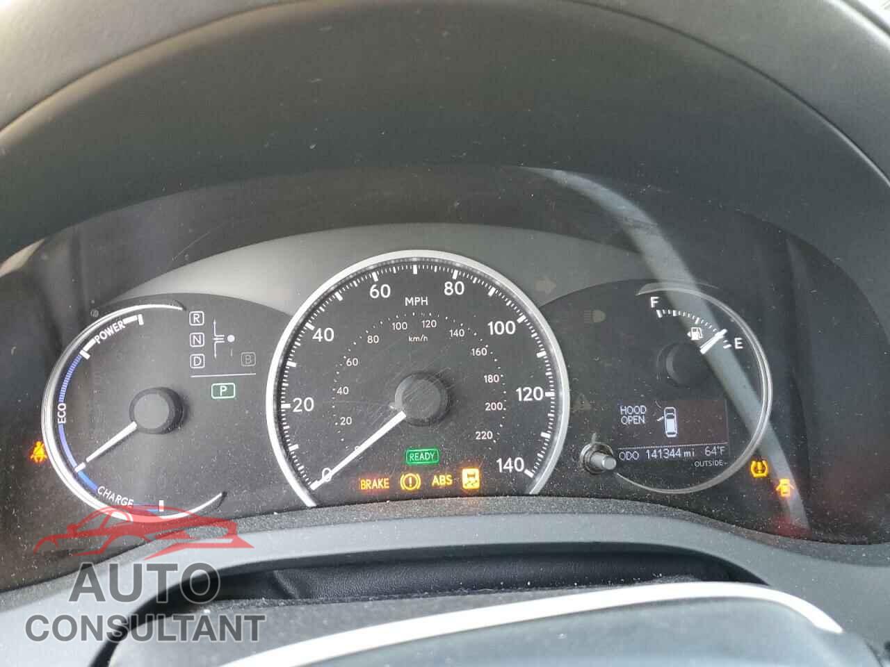 LEXUS CT 200 2012 - JTHKD5BH0C2090464