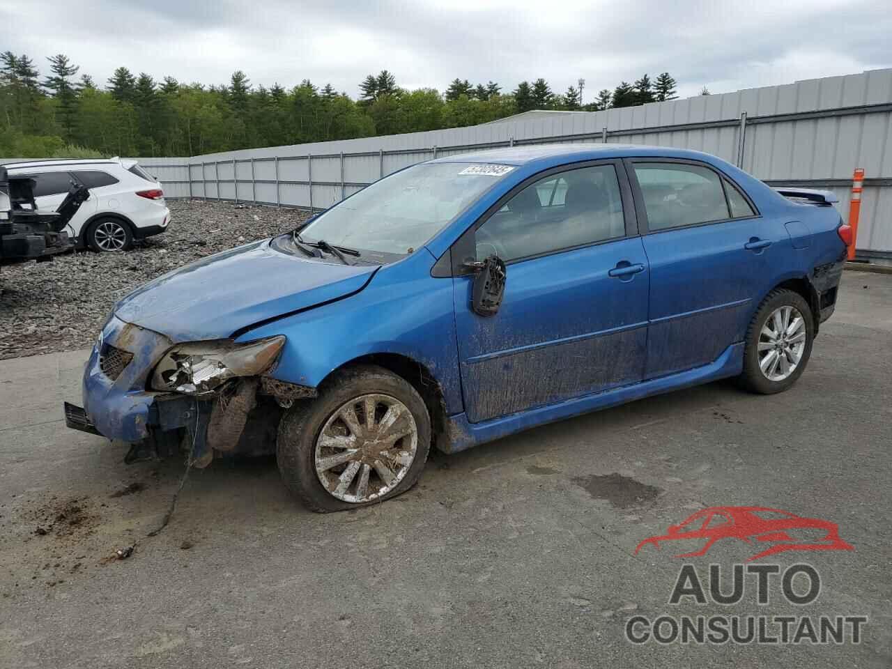 TOYOTA COROLLA 2009 - 1NXBU40E29Z082203