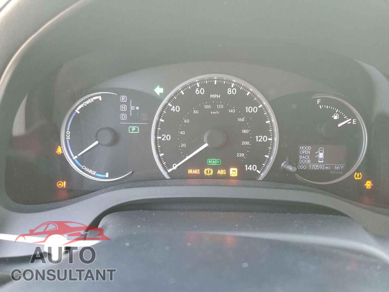 LEXUS CT 200 2013 - JTHKD5BH0D2142256