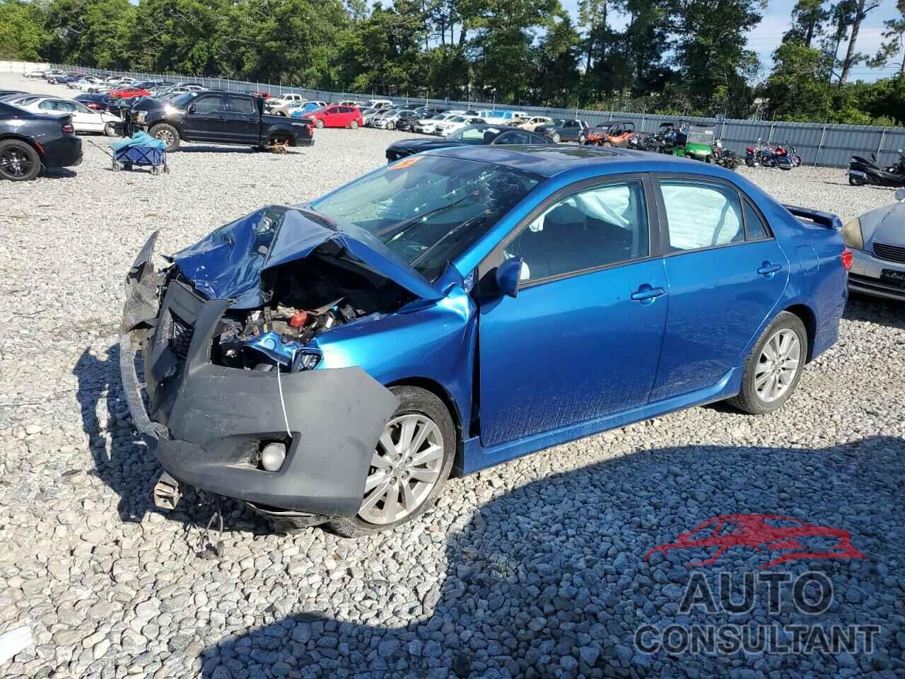 TOYOTA COROLLA 2010 - 2T1BU4EE6AC498317