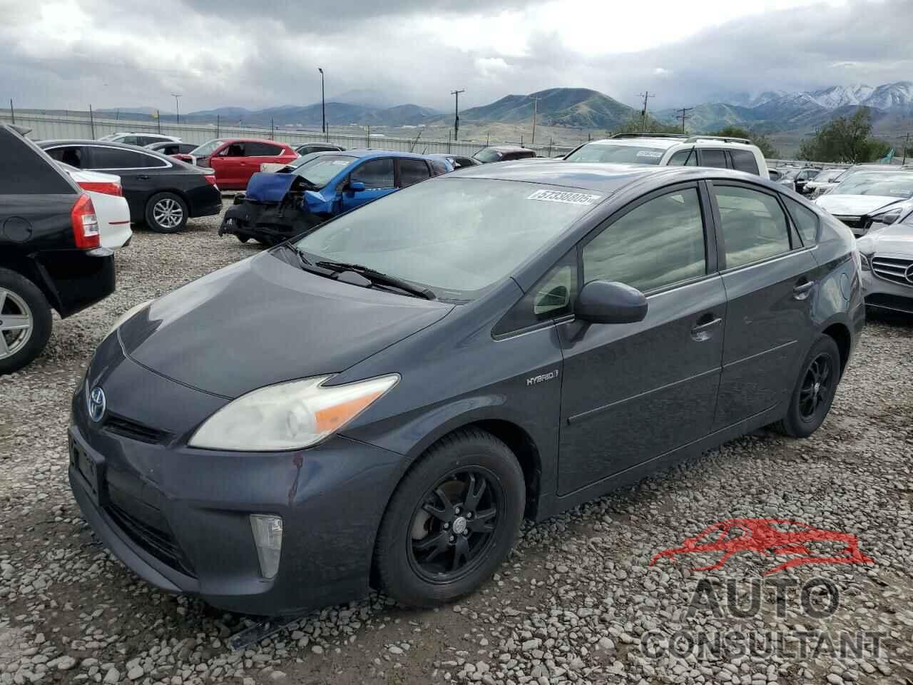TOYOTA PRIUS 2012 - JTDKN3DU7C1599793