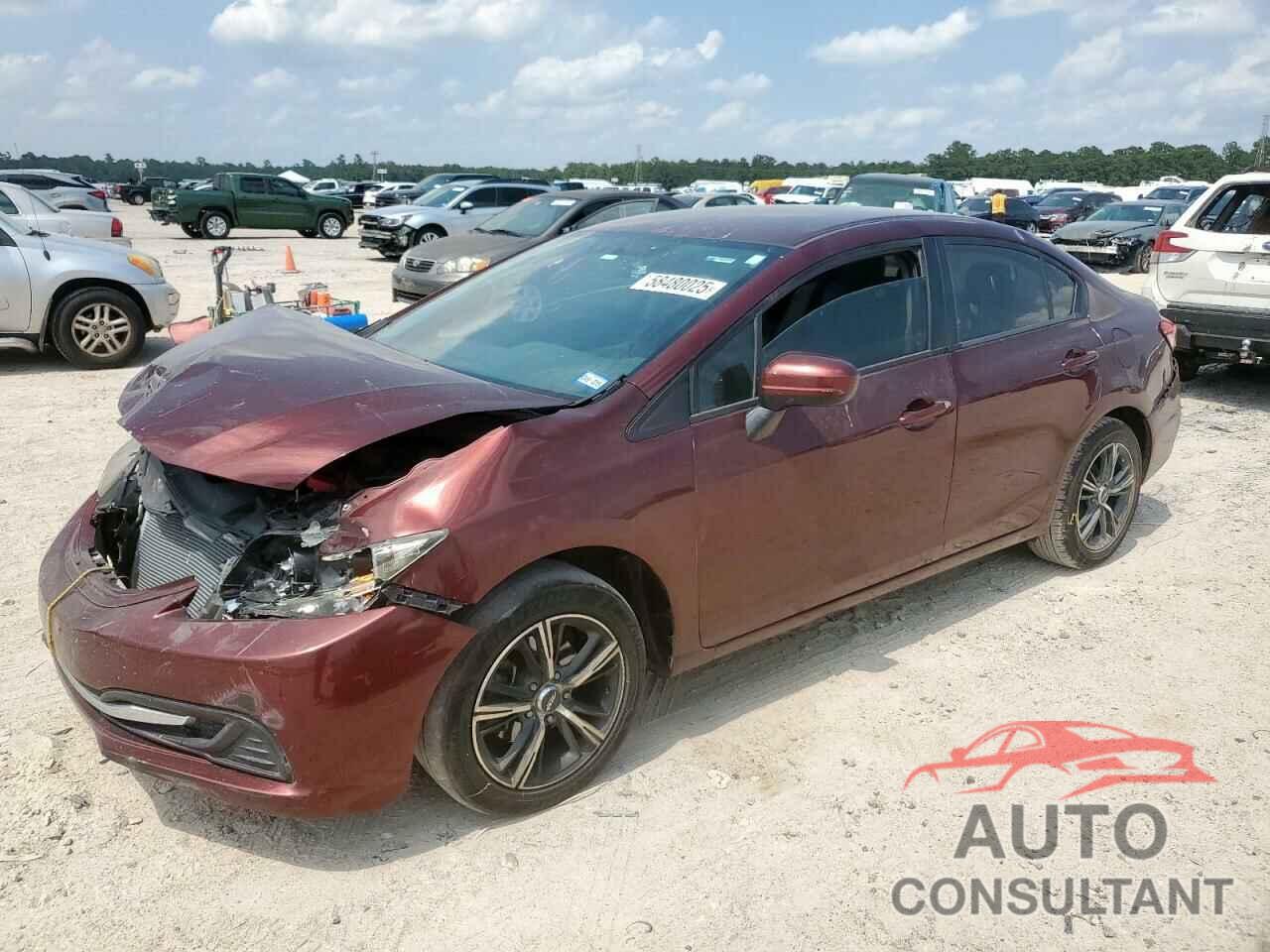 HONDA CIVIC 2014 - 19XFB2F50EE041715