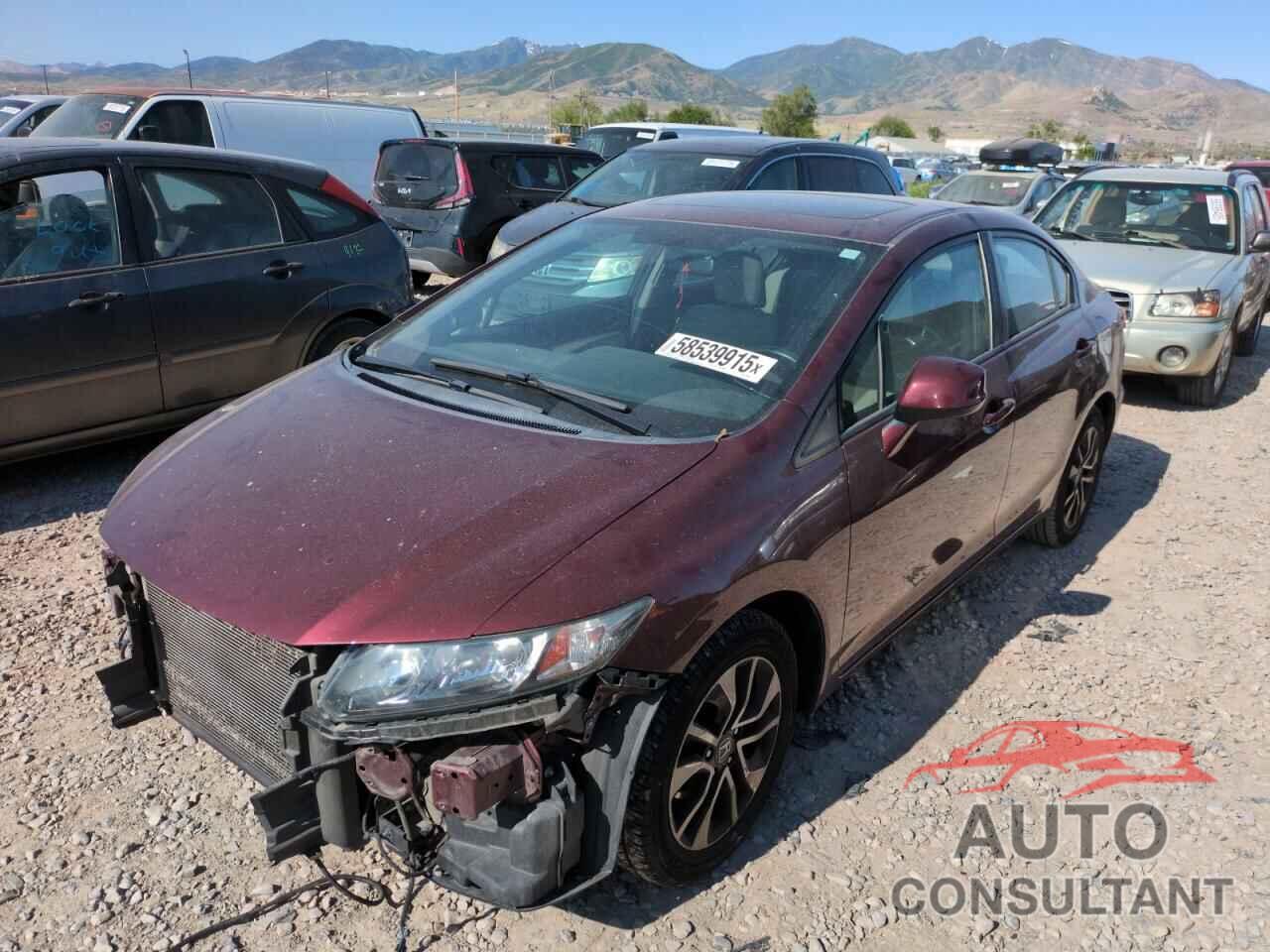 HONDA CIVIC 2013 - 19XFB2F81DE066888