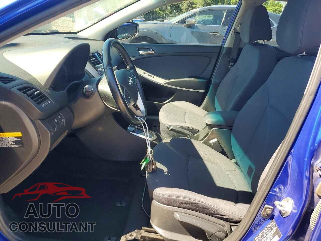HYUNDAI ACCENT 2013 - KMHCU5AE5DU108214