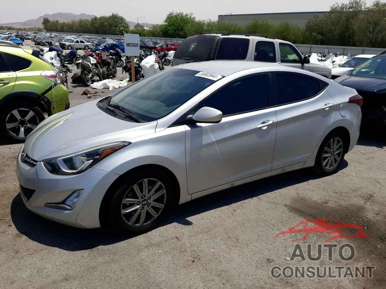 HYUNDAI ELANTRA 2016 - 5NPDH4AE4GH707367