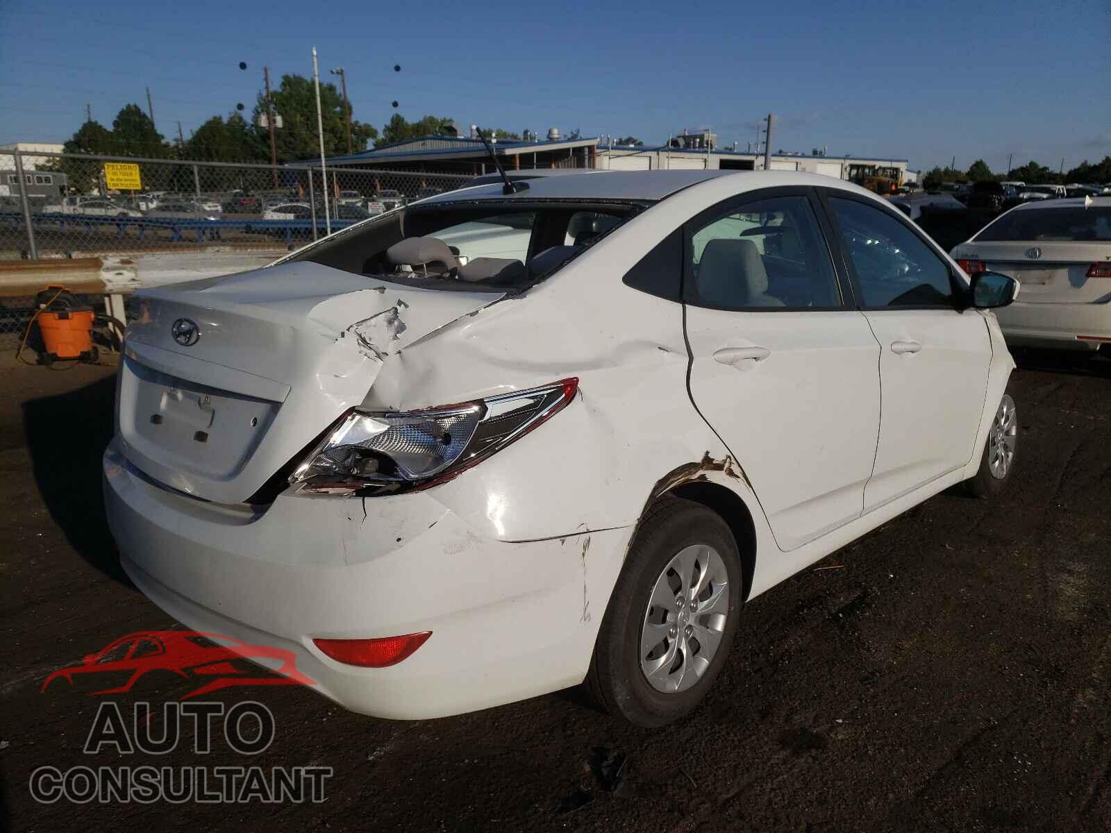 HYUNDAI ACCENT 2017 - KMHCT4AE6HU390690