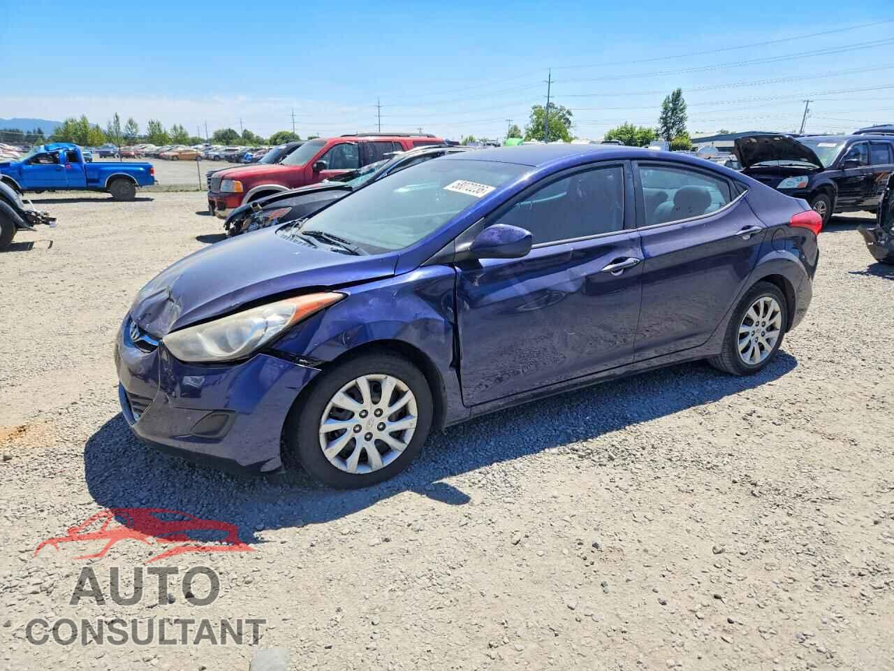 HYUNDAI ELANTRA 2012 - 5NPDH4AE5CH132948