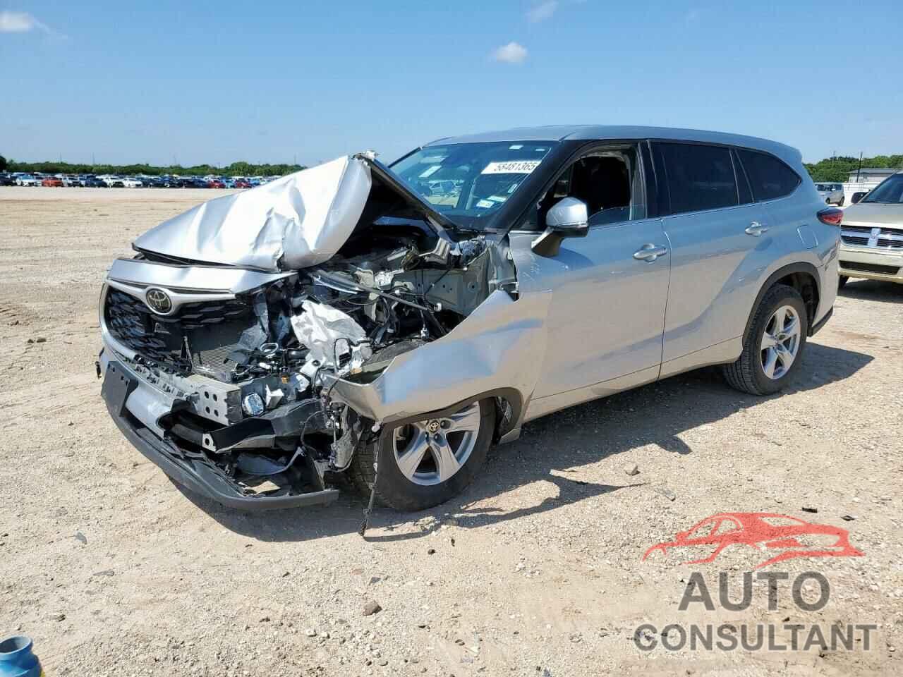 TOYOTA HIGHLANDER 2021 - 5TDZZRAH5MS530442