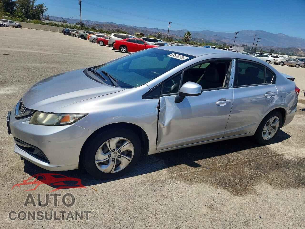 HONDA CIVIC 2013 - 19XFB2F54DE289870