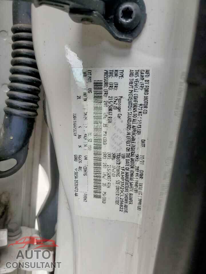 FORD FOCUS 2012 - 1FAHP3M29CL256822