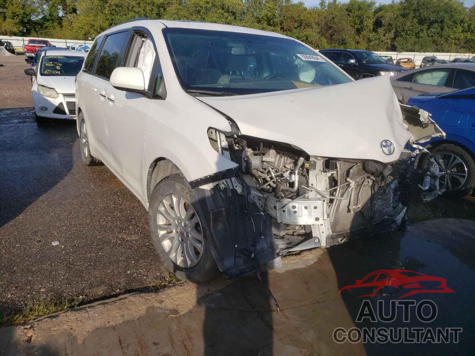 TOYOTA SIENNA 2017 - 5TDYZ3DC9HS832136