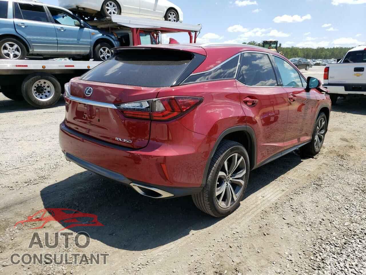 LEXUS RX350 2018 - 2T2ZZMCA9JC102277