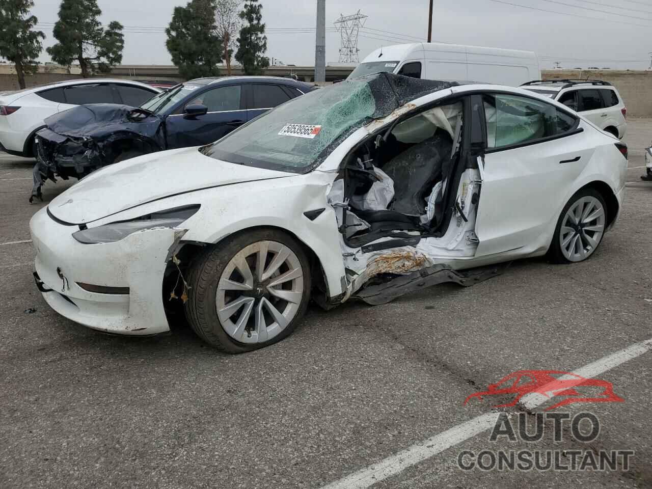 TESLA MODEL 3 2022 - 5YJ3E1EB0NF142551