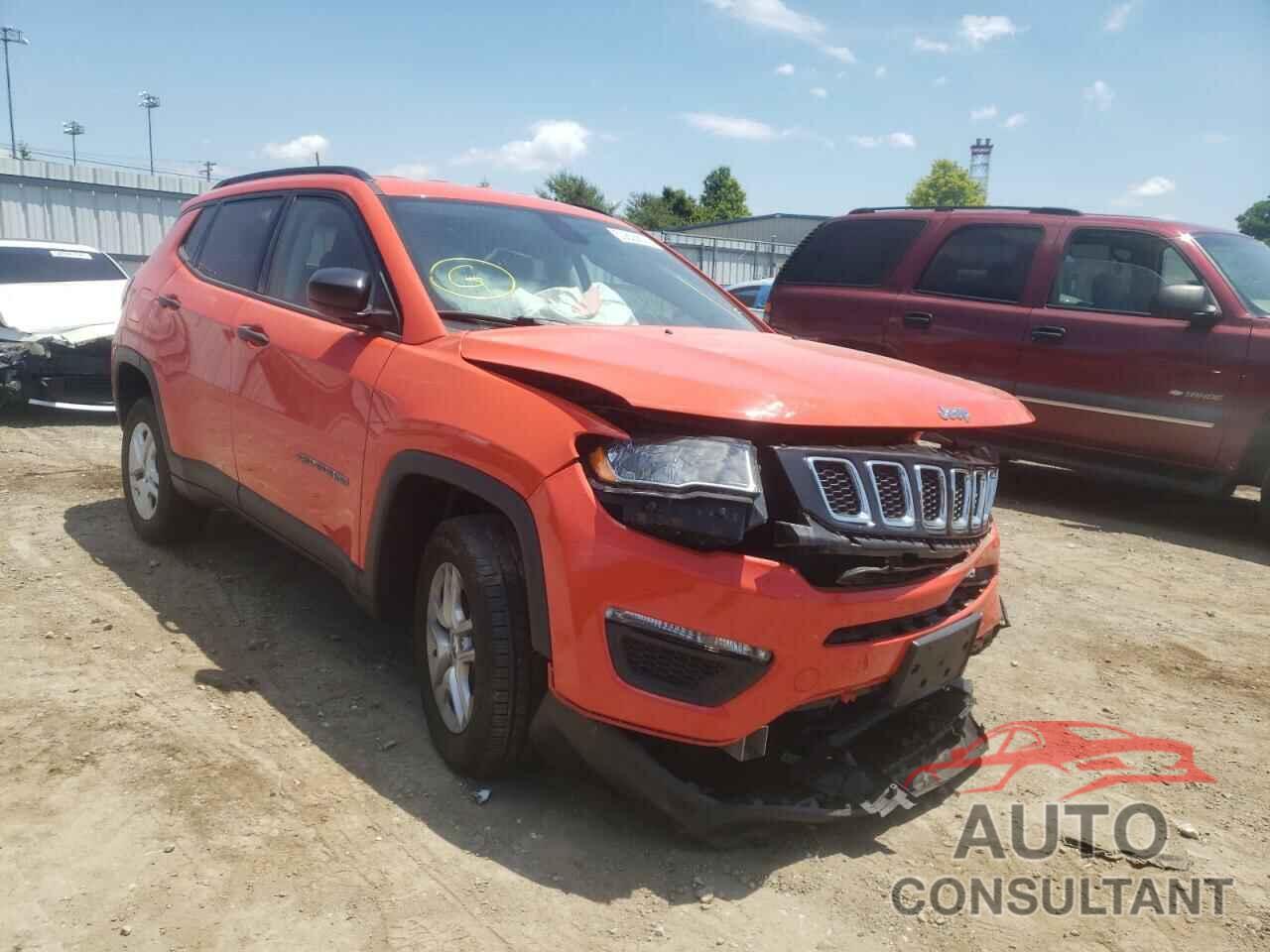 JEEP COMPASS 2017 - 3C4NJDAB6HT666854