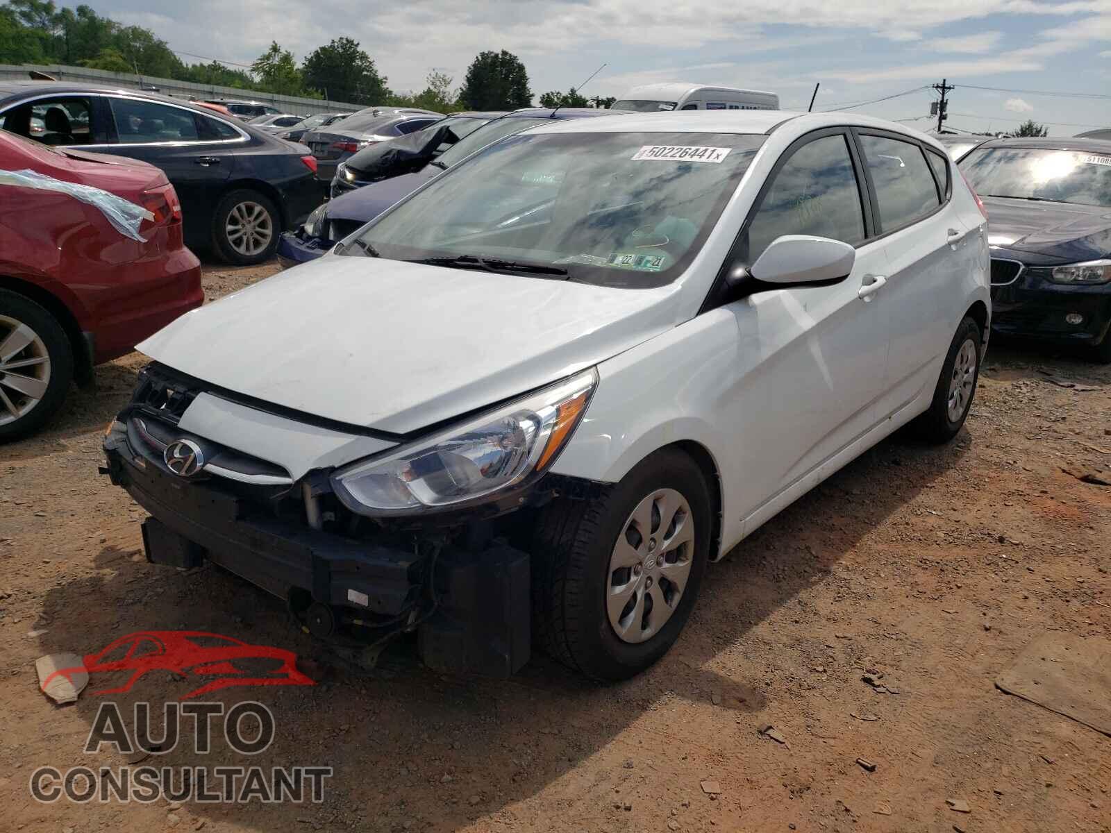 HYUNDAI ACCENT 2016 - KMHCT5AEXGU283470