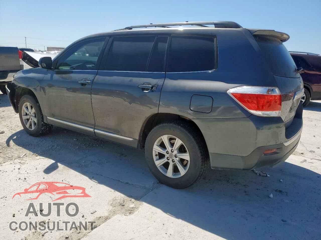 TOYOTA HIGHLANDER 2012 - 5TDZK3EH6CS050582