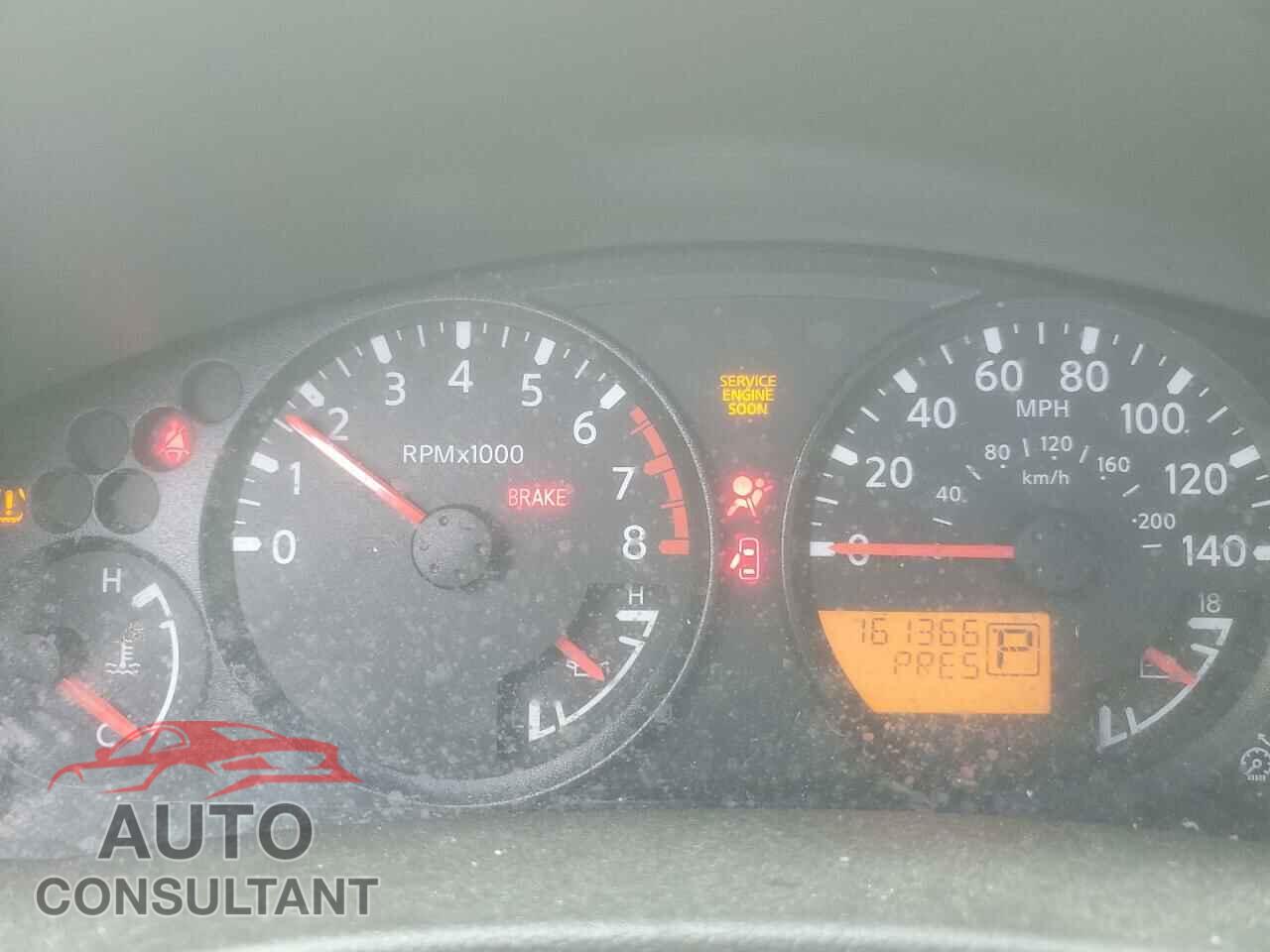 NISSAN FRONTIER 2011 - 1N6AD0CU2BC449010
