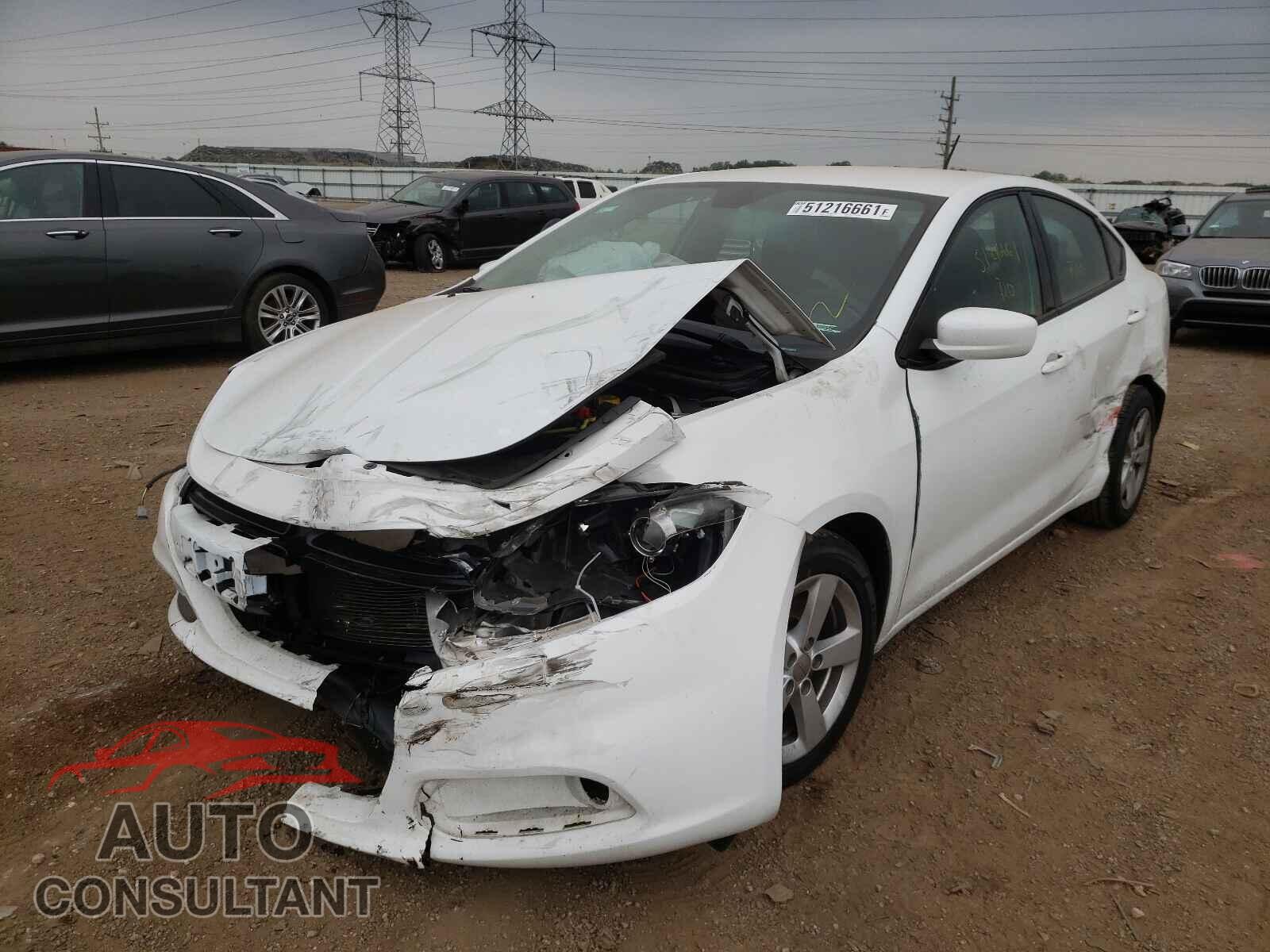 DODGE DART 2016 - 1C3CDFBB4GD635152