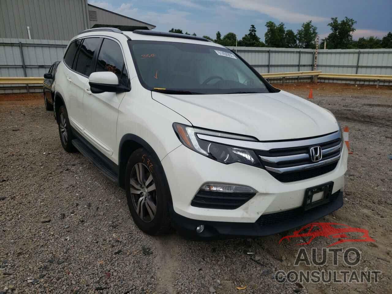 HONDA PILOT 2016 - 5FNYF6H74GB059179