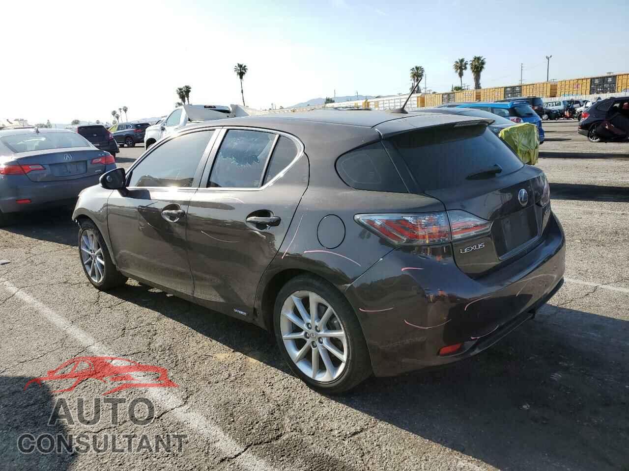 LEXUS CT 200 2012 - JTHKD5BH4C2080679