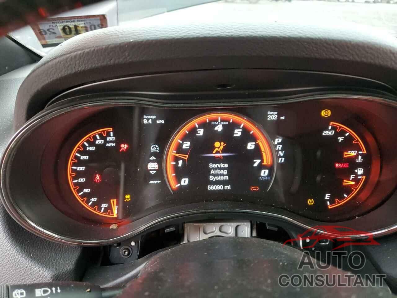 DODGE DURANGO 2019 - 1C4SDJGJXKC561213