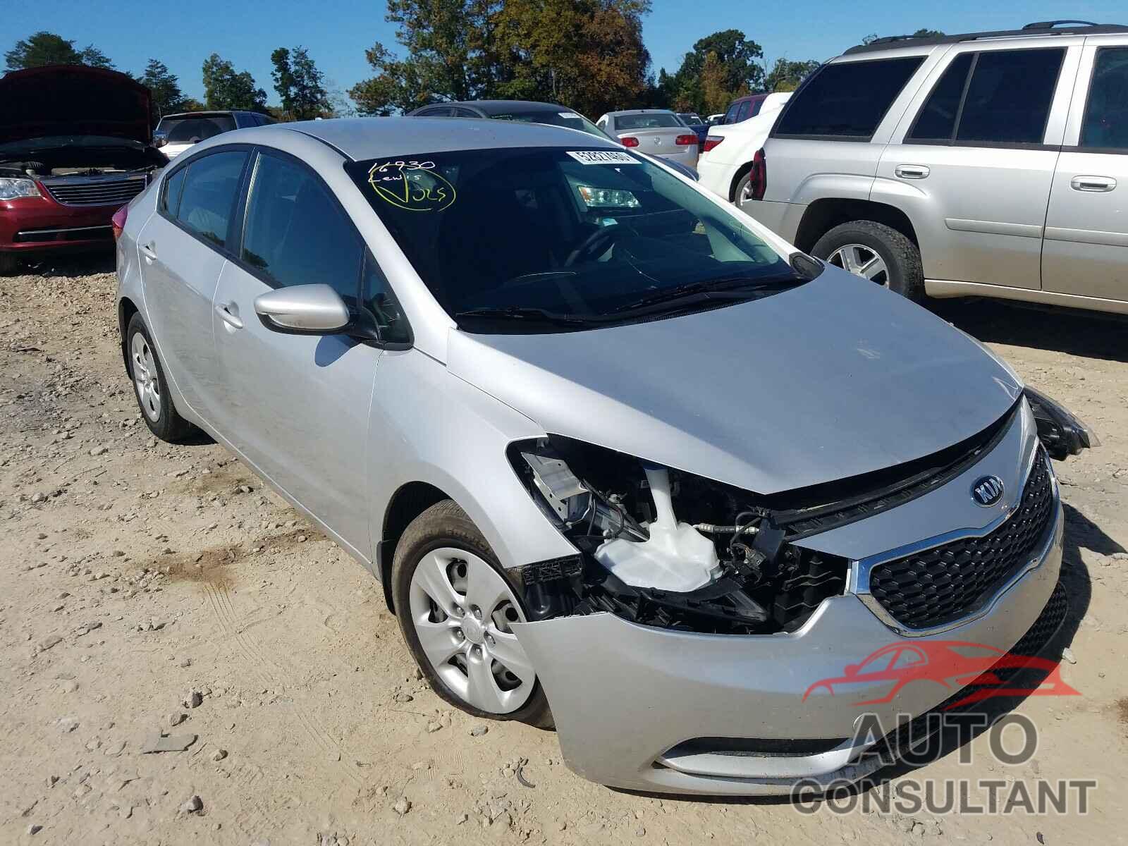 KIA FORTE 2016 - KNAFK4A6XG5551058