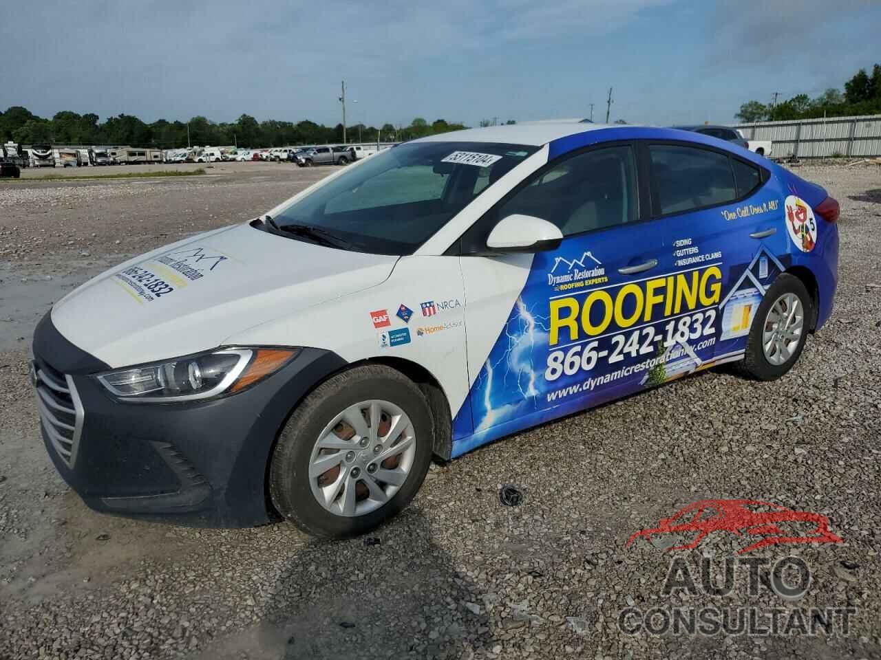 HYUNDAI ELANTRA 2017 - 5NPD74LF0HH198694