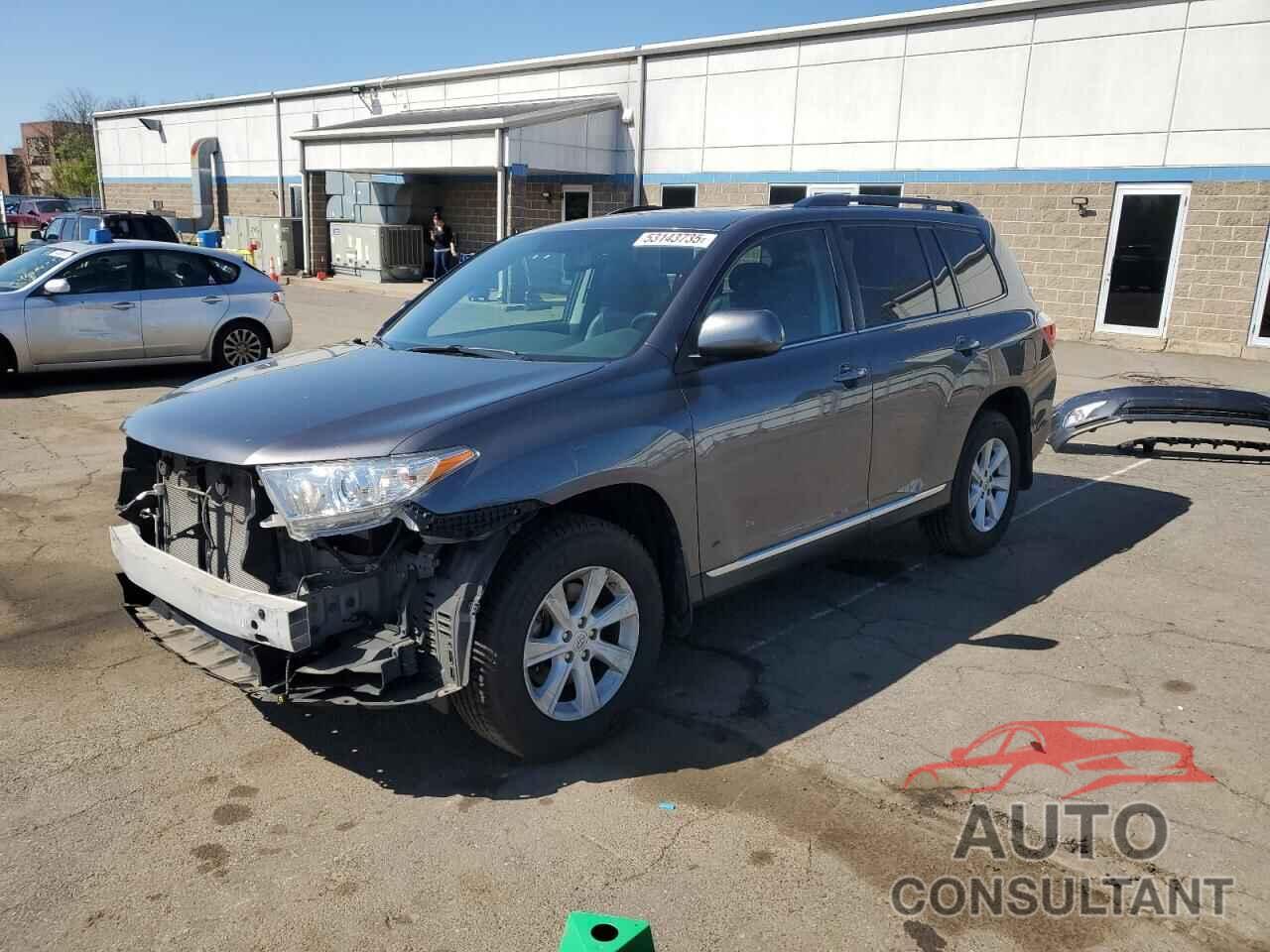 TOYOTA HIGHLANDER 2012 - 5TDBK3EH3CS155579