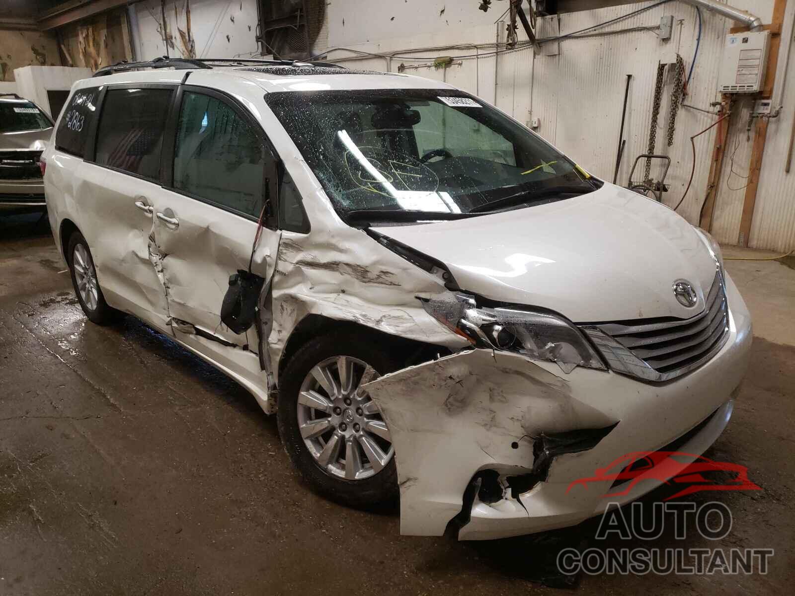 TOYOTA SIENNA 2017 - 5TDDZ3DC1HS171362