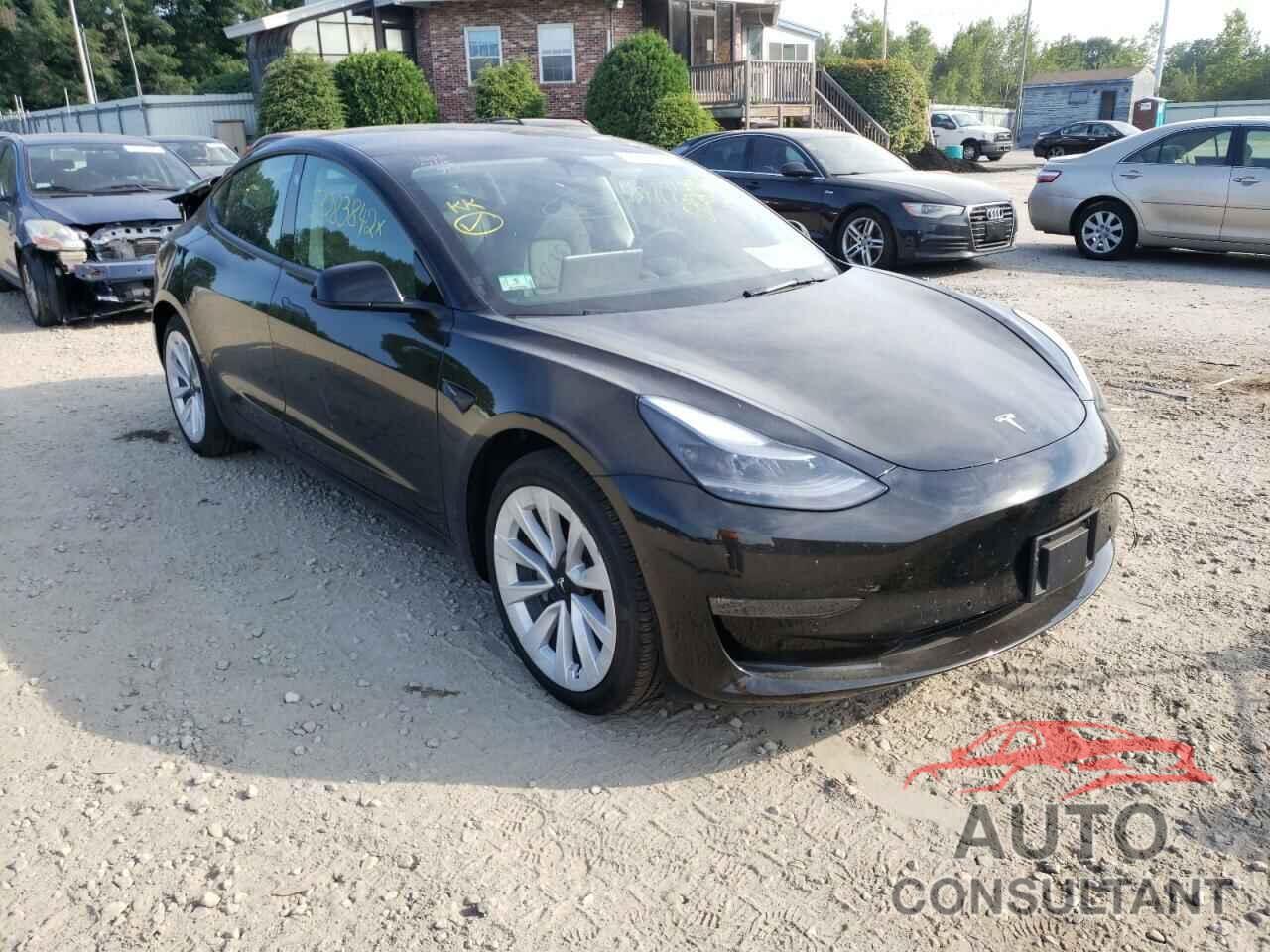 TESLA MODEL 3 2022 - 5YJ3E1EB6NF189812