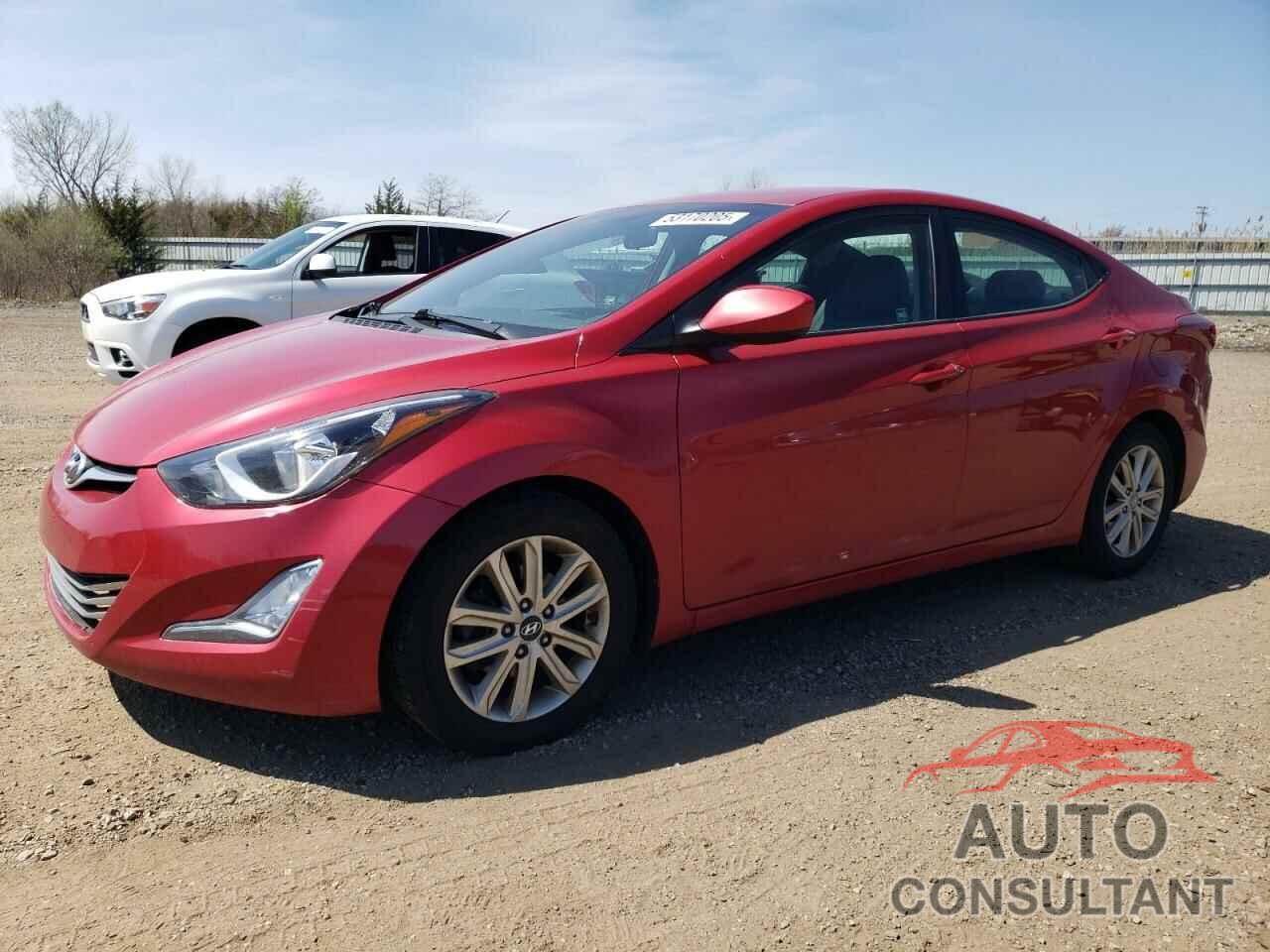 HYUNDAI ELANTRA 2014 - KMHDH4AE4EU138857