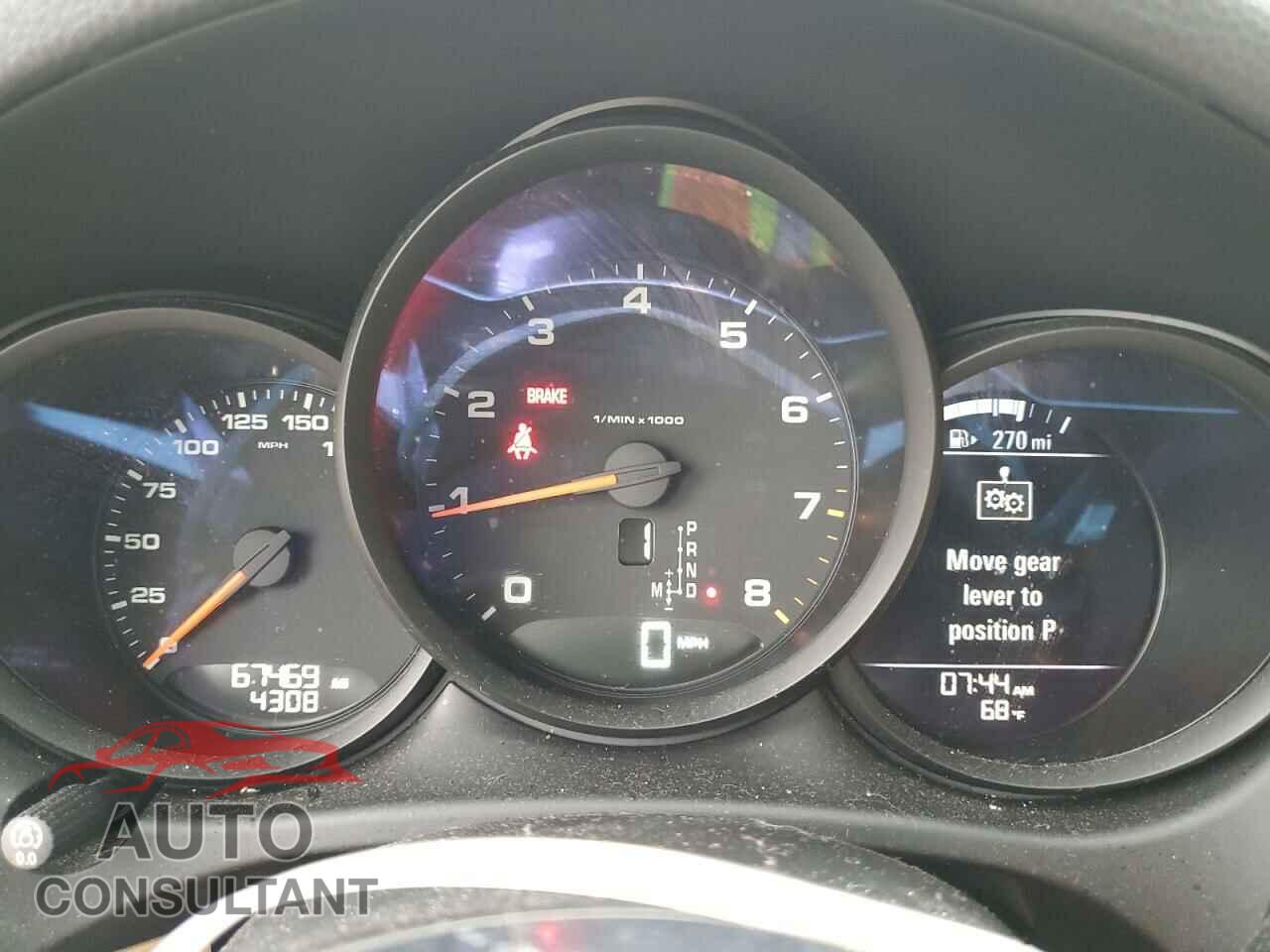 PORSCHE MACAN 2017 - WP1AA2A54HLB09187