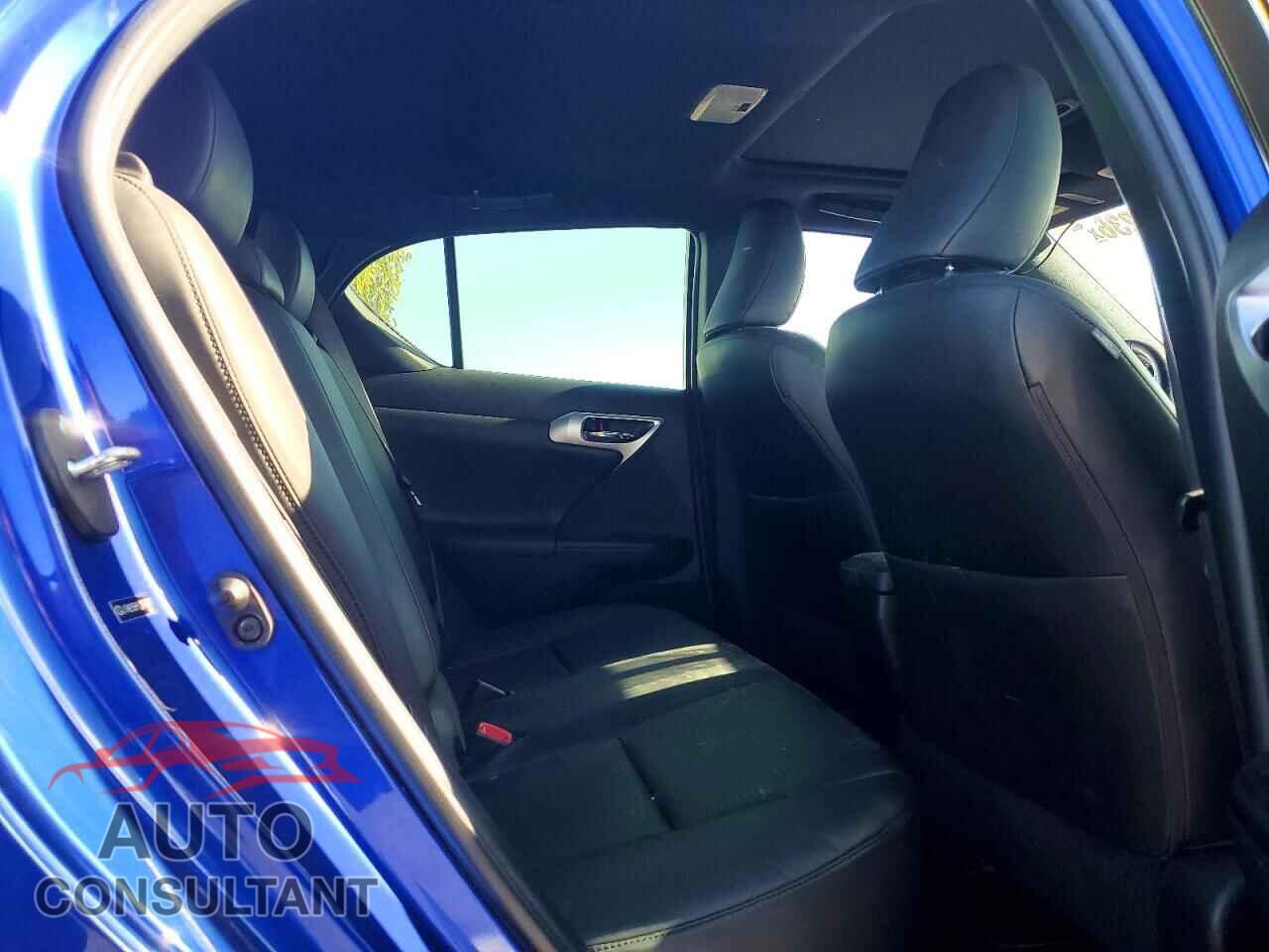 LEXUS CT 200 2012 - JTHKD5BH5C2114077