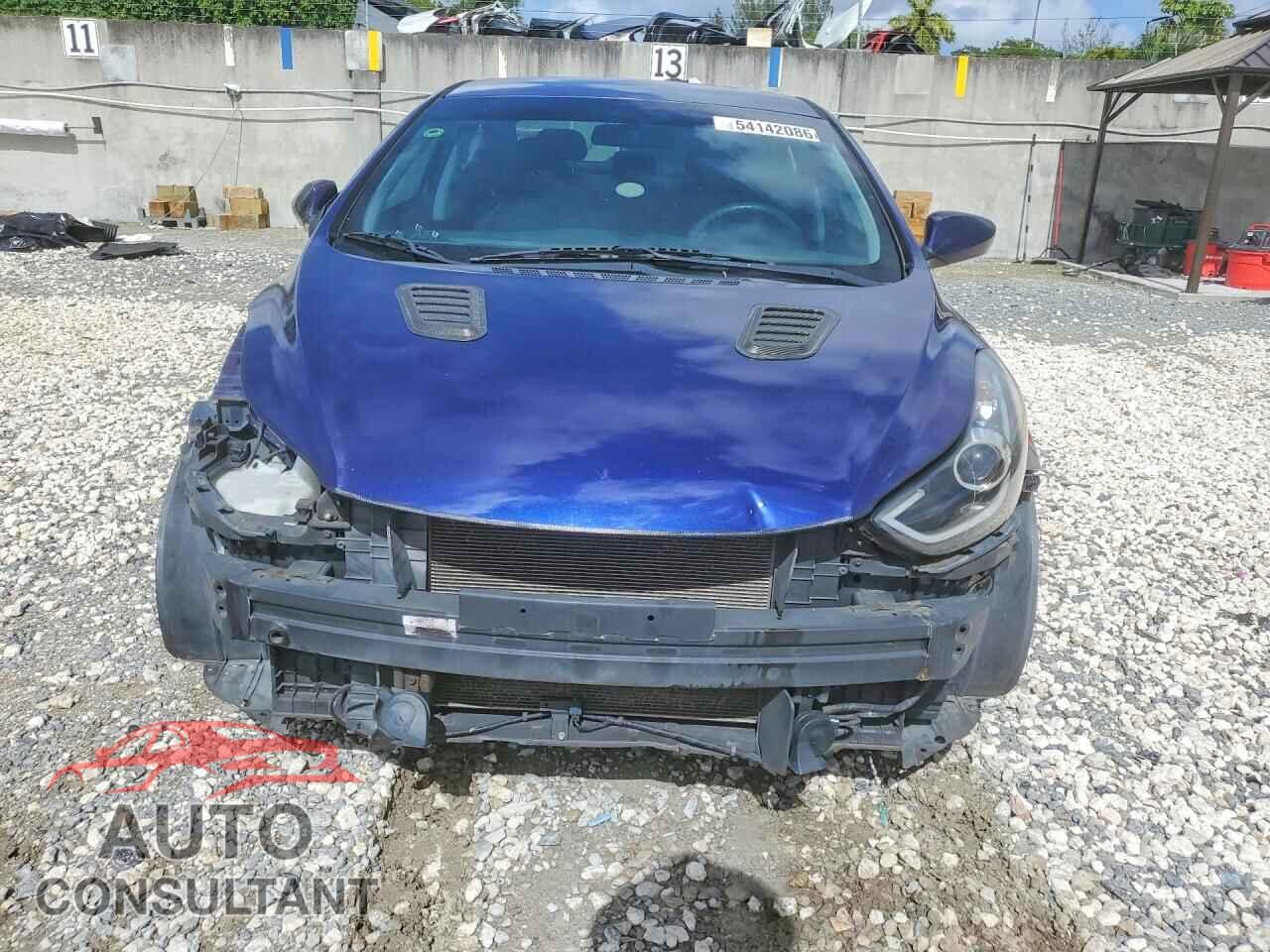 HYUNDAI ELANTRA 2013 - 5NPDH4AE2DH305357
