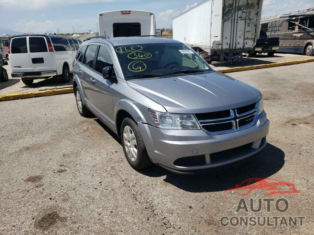 DODGE JOURNEY 2016 - 3C4PDCAB8GT110960