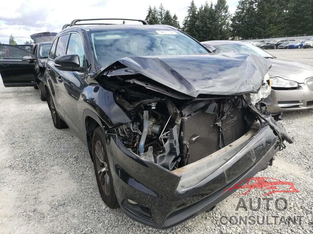TOYOTA HIGHLANDER 2016 - 5TDJKRFHXGS507138