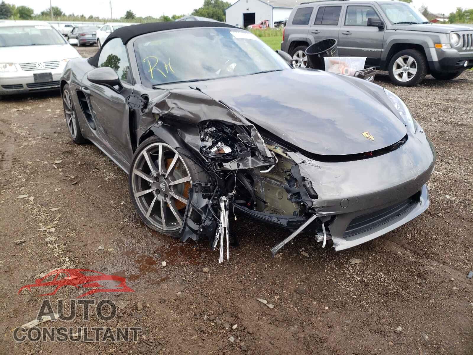 PORSCHE BOXSTER 2021 - WP0CA2A87MS210762