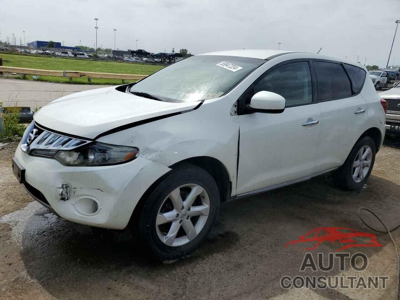 NISSAN MURANO 2009 - JN8AZ18U89W101275