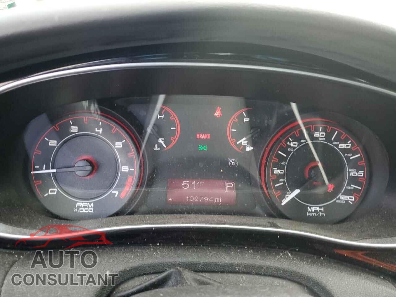 DODGE DART 2013 - 1C3CDFBA0DD155502