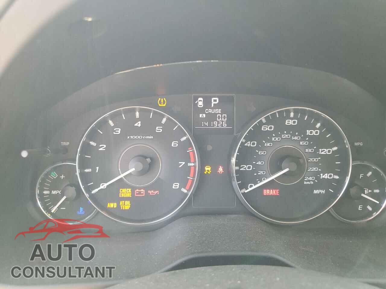 SUBARU OUTBACK 2012 - 4S4BRBCC3C3225320