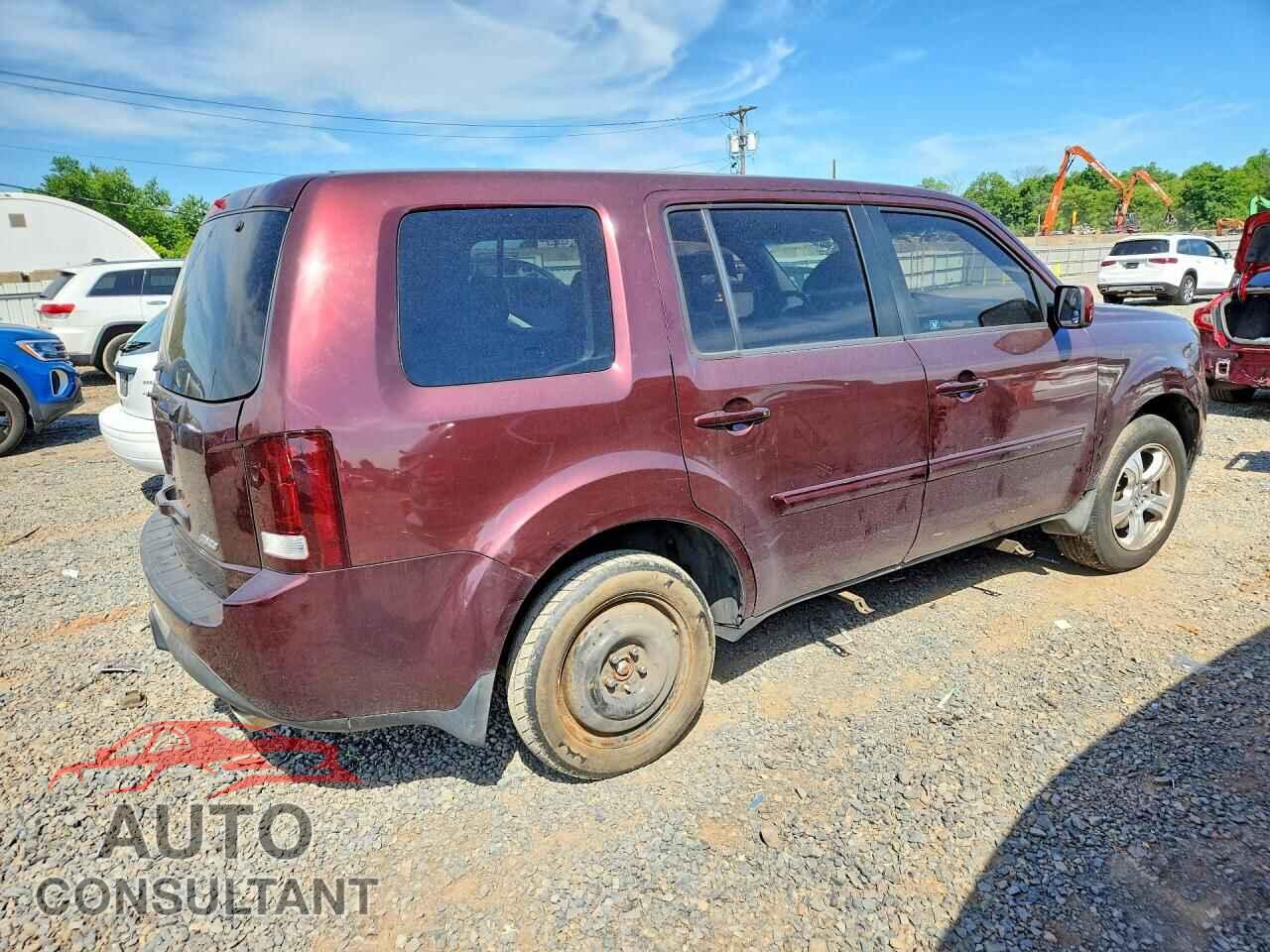 HONDA PILOT 2012 - 5FNYF4H61CB035654