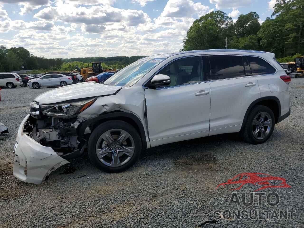 TOYOTA HIGHLANDER 2017 - 5TDYZRFH6HS219547