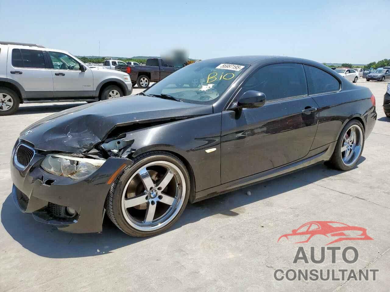 BMW 3 SERIES 2012 - WBAKE3C51CE769727