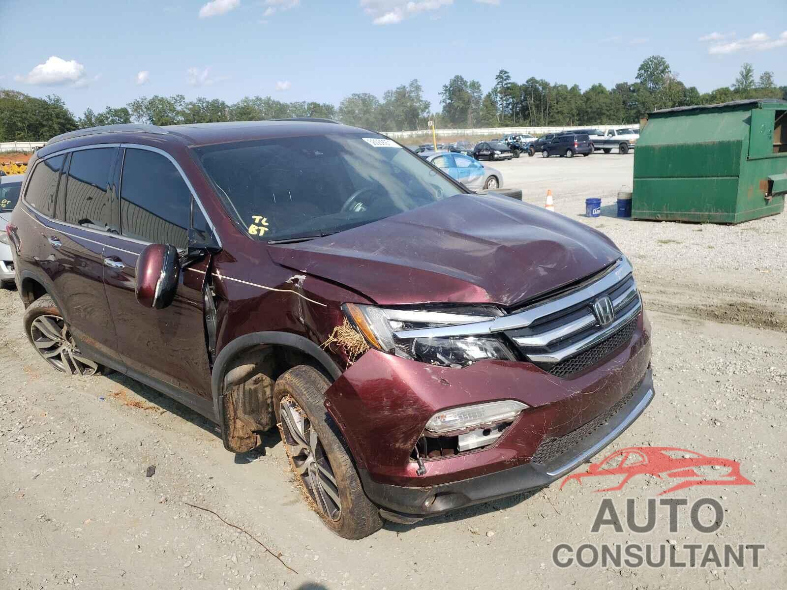 HONDA PILOT 2018 - 5FNYF6H03JB001624