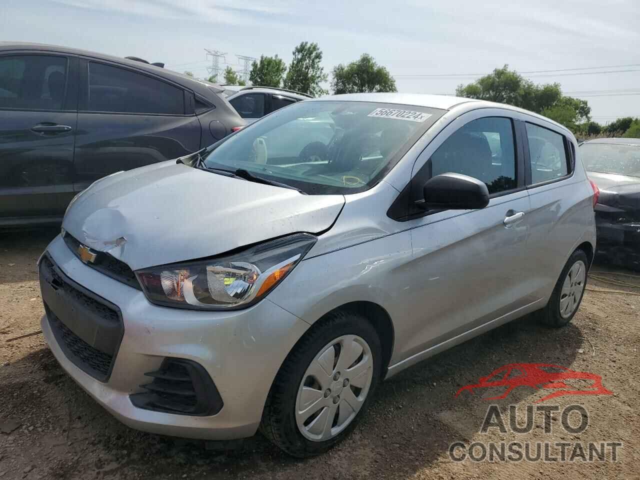 CHEVROLET SPARK 2017 - KL8CB6SA4HC766364