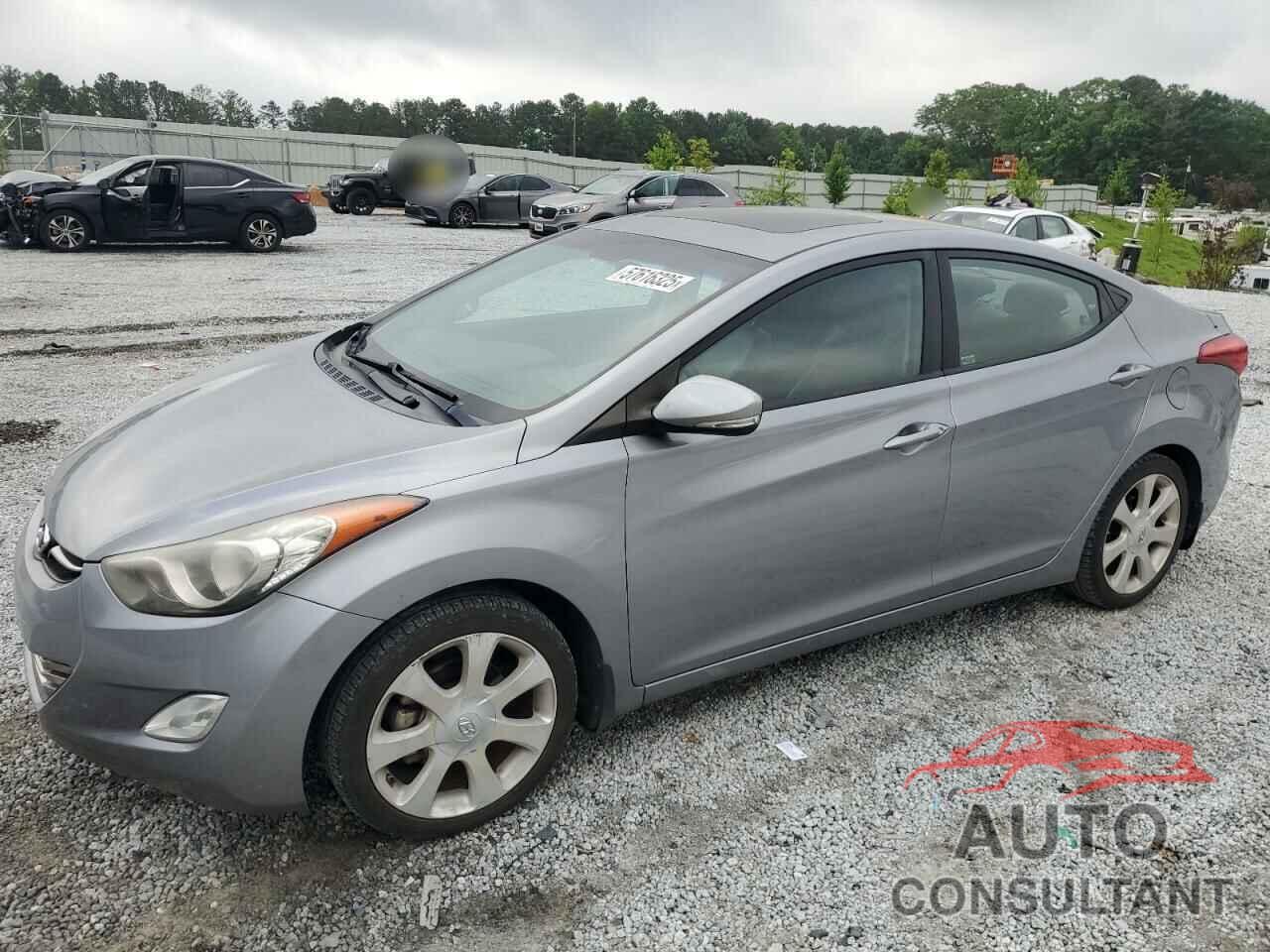 HYUNDAI ELANTRA 2013 - KMHDH4AE3DU660913