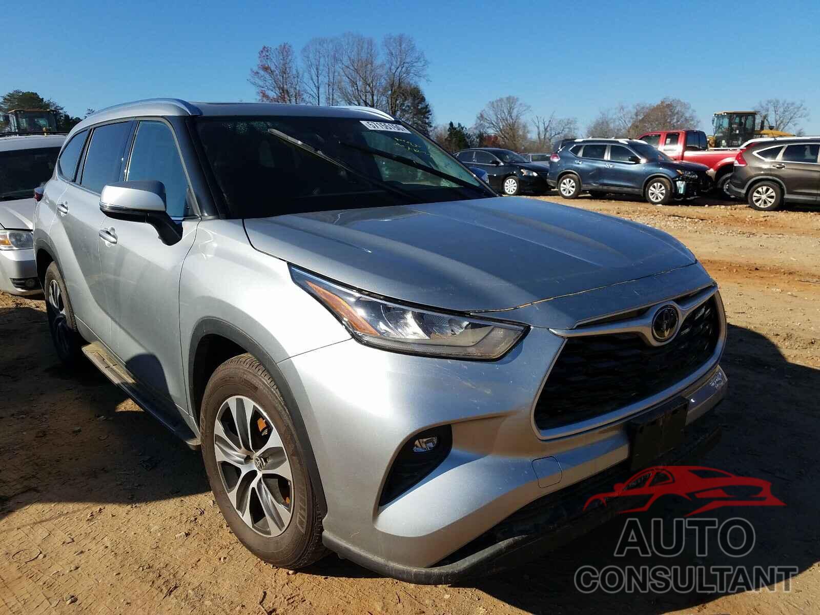 TOYOTA HIGHLANDER 2020 - 5TDGZRAH1LS016707