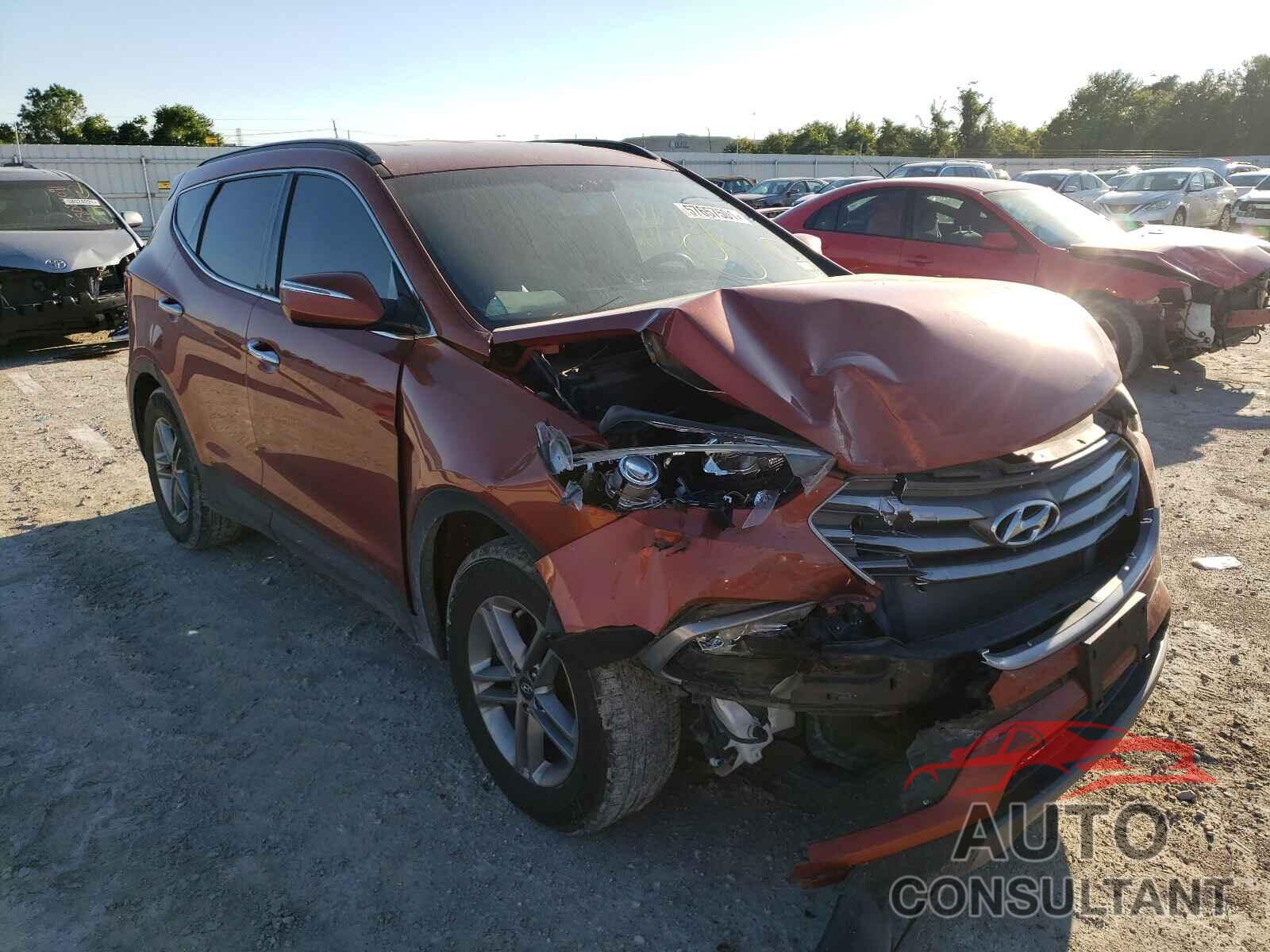 HYUNDAI SANTA FE 2018 - 5XYZU3LB5JG519812